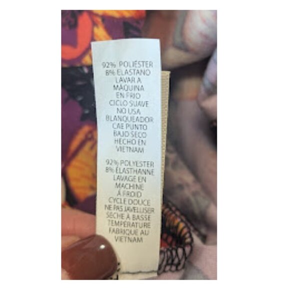 LuLaRoe OS Leggings Floral Autumn Print – One Size - Picture 9 of 10